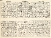 Buffalo County - Dover, Mondovi, Modena, Canton, Gilmanton, Naples, Wisconsin State Atlas 1930c